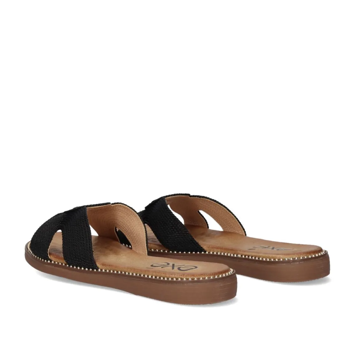 Sandalia Plana Exe Zf1982-E1 Preto