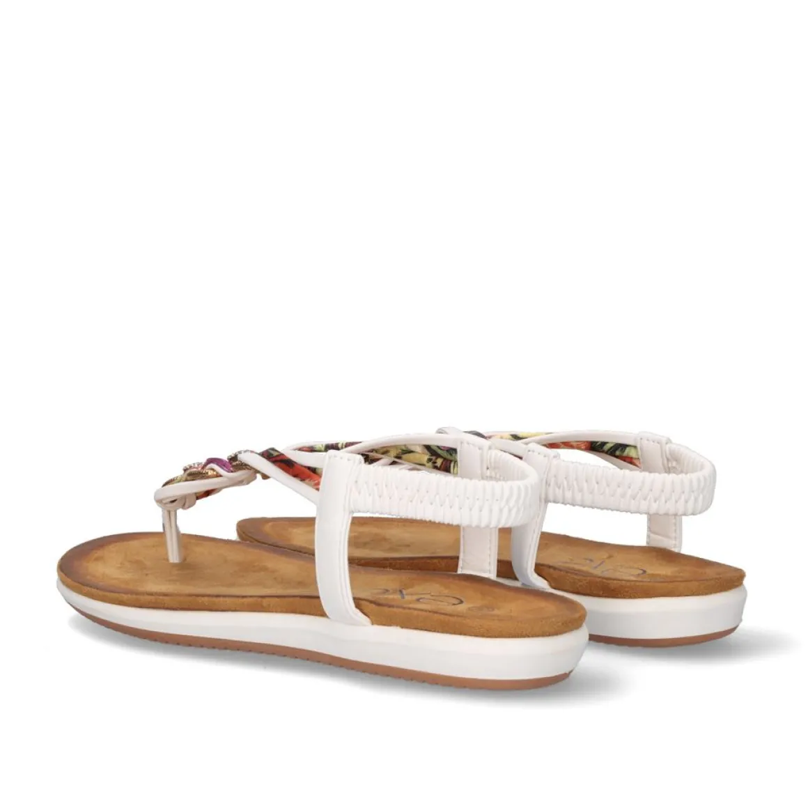 Sandalia Plana F8043-Ex4 Branco