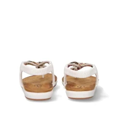 Sandalia Plana F8043-Ex4 Branco