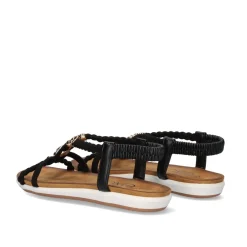 Sandalia Plana F8043-Ex9 Preto