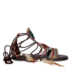 Sandalia Plana Gina-507 Red