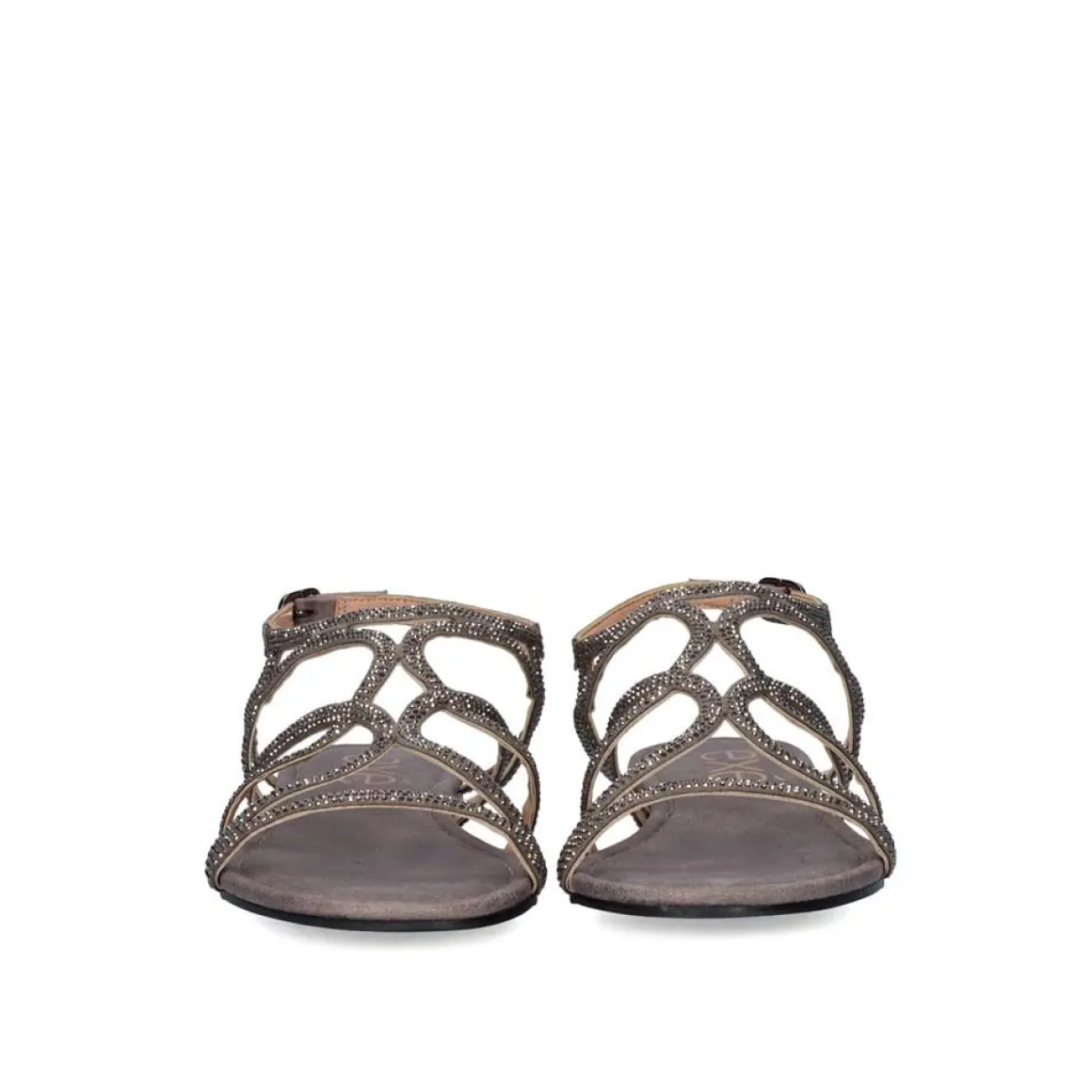 Sandalia Plana Loris-323 Pewter