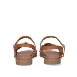 Sandalia Plana P3374-417 Camel