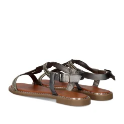 Sandalia Plana P3300-362 Pewter
