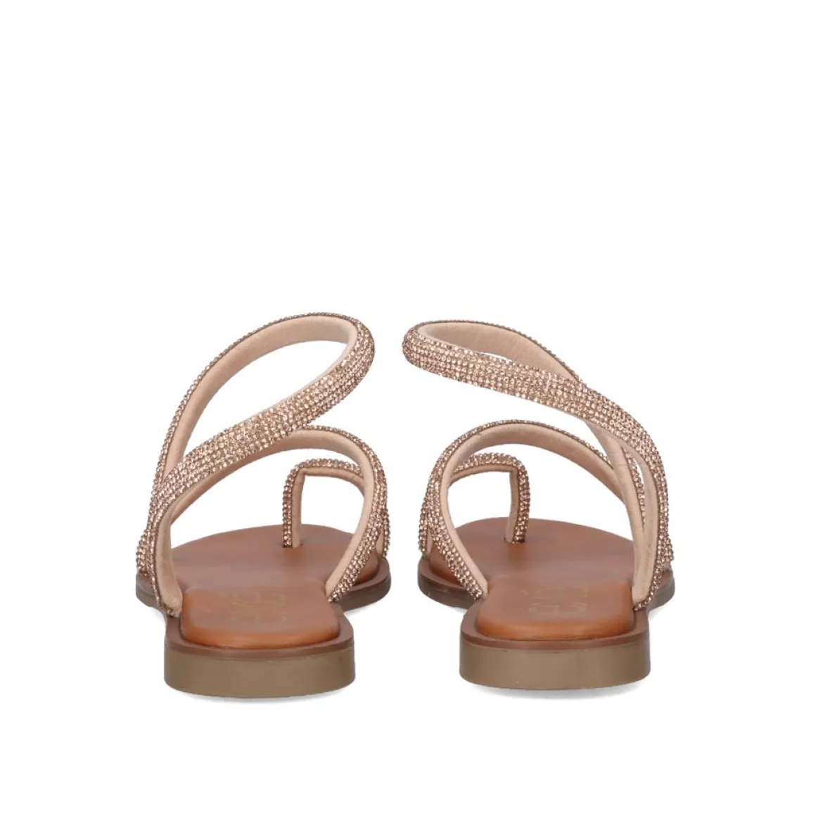 Sandalia Plana P3300-1063 Rose Gold