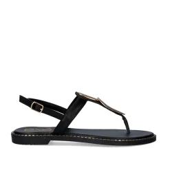 Sandalia Plana 23V P3375-57 Preto