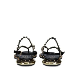 Sandalia Plana 23V Vf2056-3 Preto