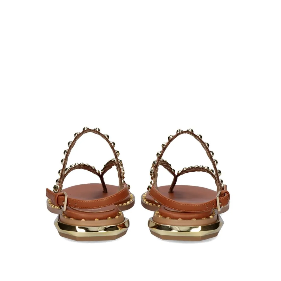 Sandalia Plana 23V Vf2056-3 Tan