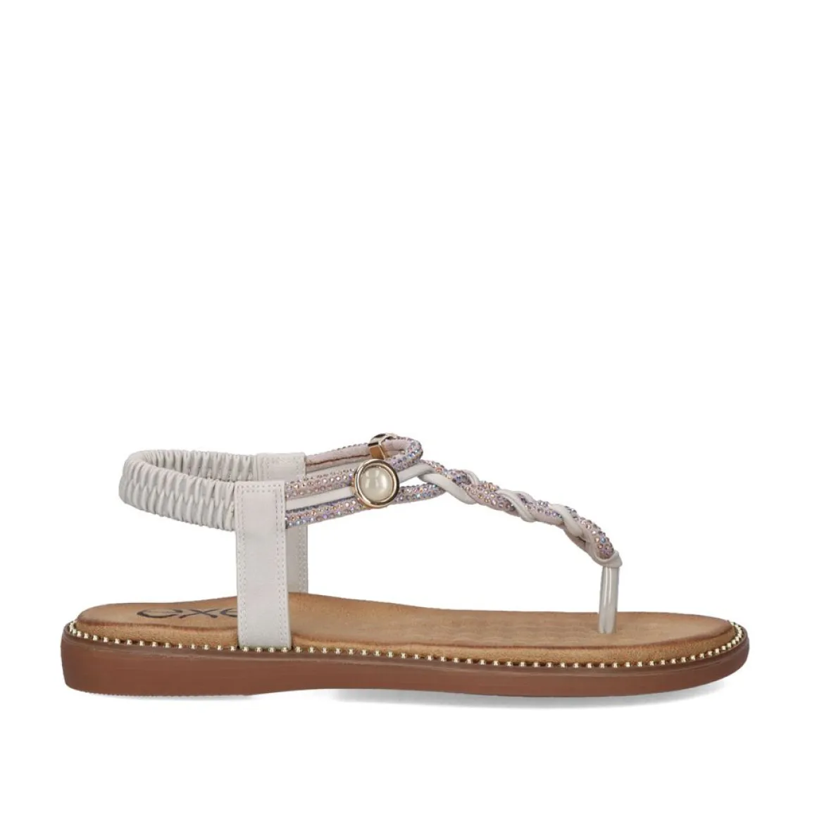 Sandalia Plana 23V Zf1982-P4 Prata