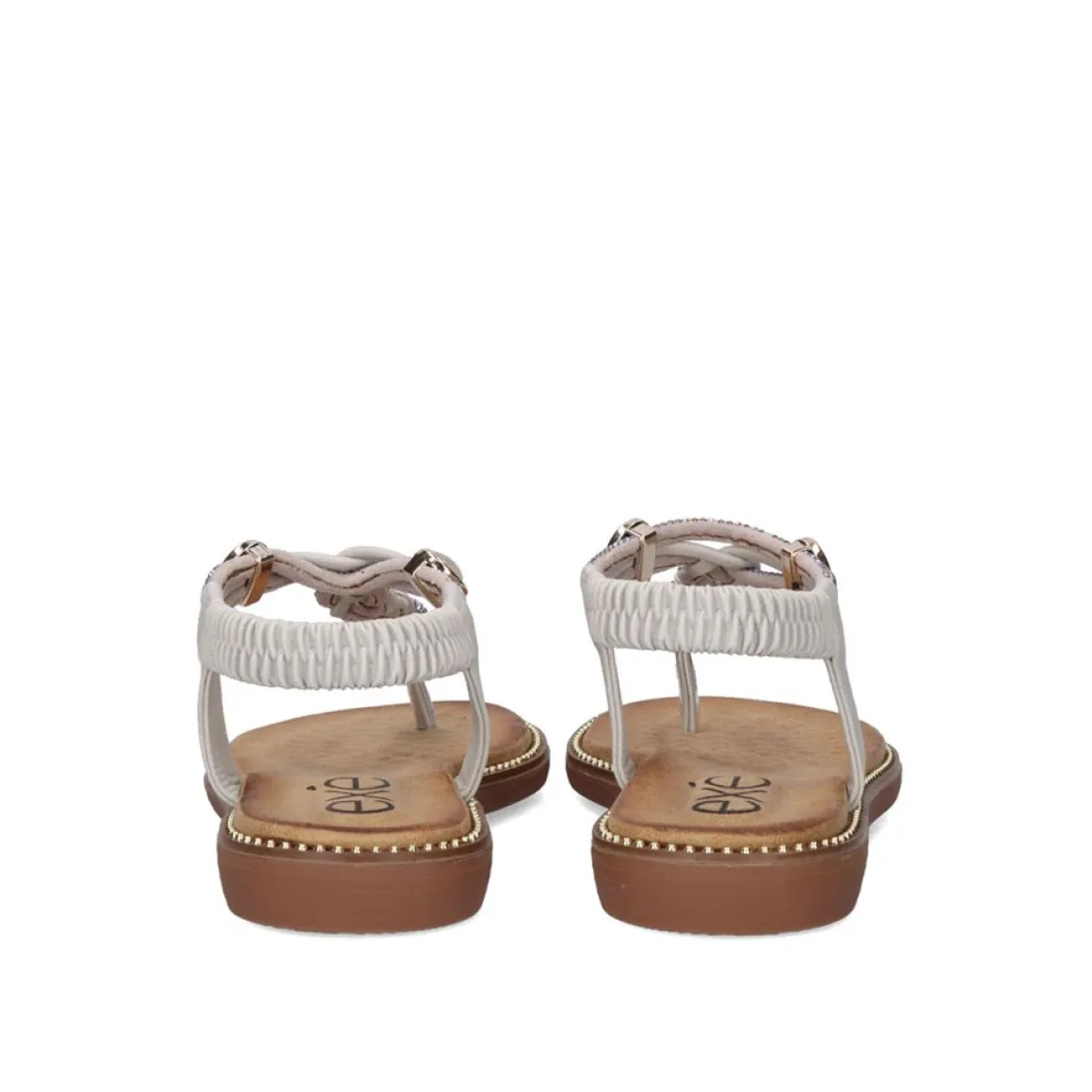 Sandalia Plana 23V Zf1982-P4 Prata