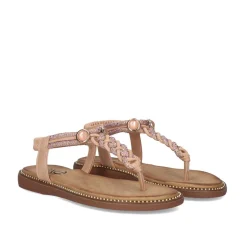 Sandalia Plana 23V Zf1982-P4 Rosa