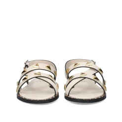 Sandalia Plana Vf239-73 Offwhite