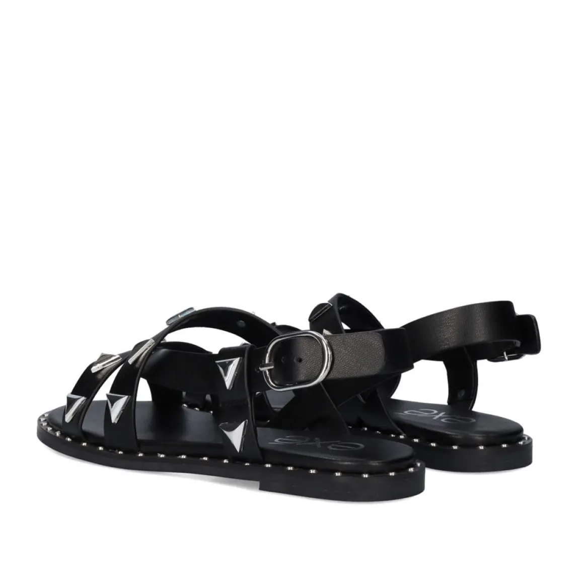 Sandalia Plana Vf239-73 Preto