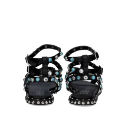 Sandalia Plana Vf239-65 Preto