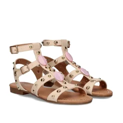 Sandalia Plana Vf1180B-7 Nude