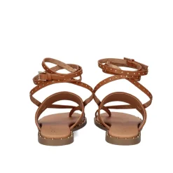 Sandalia Plana Vf239D-66 Marrom