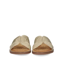 Sandalia Plana Zf1982-F5 Ouro