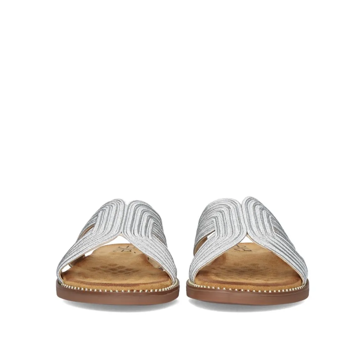 Sandalia Plana Zf1982-F5 Prata