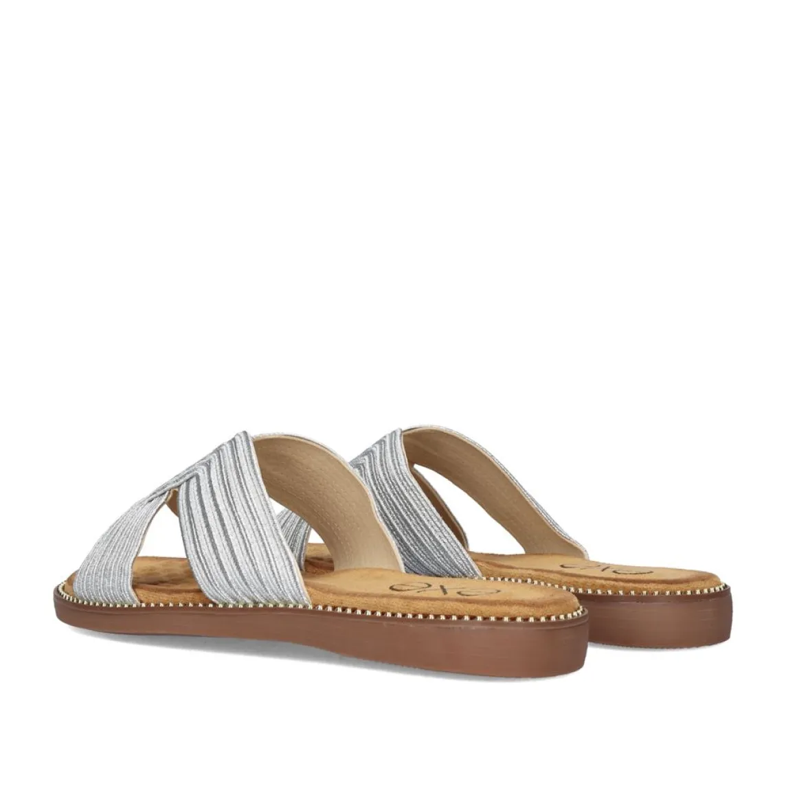 Sandalia Plana Zf1982-F5 Prata