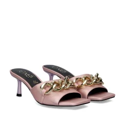 Sandalia Salto Baixo Betta-300 Lilas