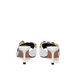 Sandalia Salto Baixo Betta-300 Branco