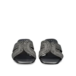 Sandalia Salto Baixo De Isabel-590 Pewter