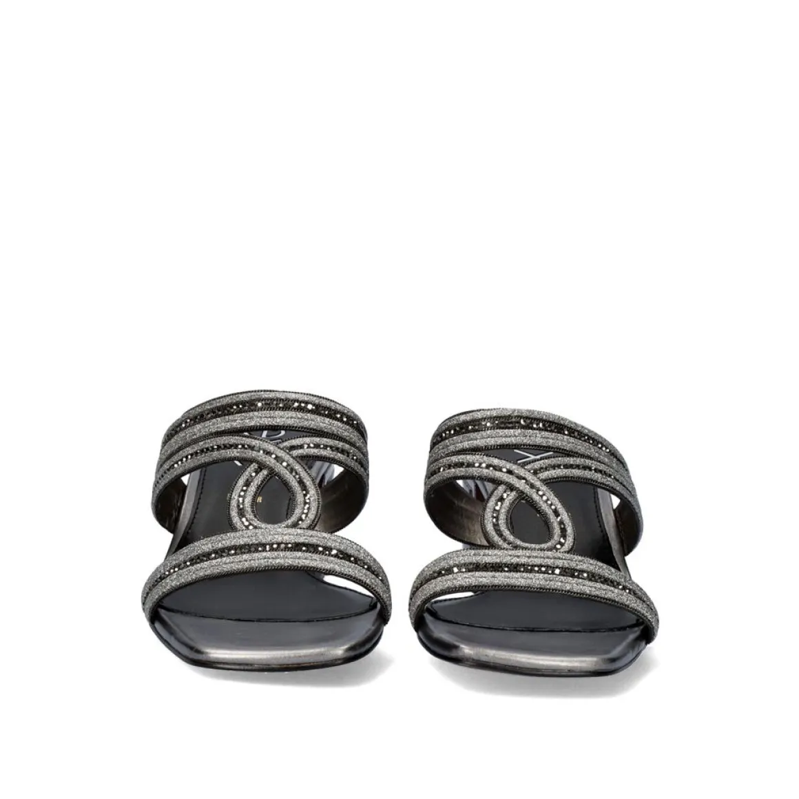 Sandalia Salto Baixo De Isabel-592 Pewter