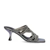 Sandalia Salto Baixo Jenifer-126 Pewter