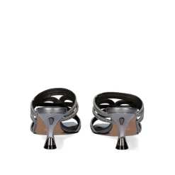 Sandalia Salto Baixo Jenifer-126 Pewter