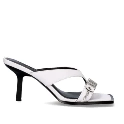 Sandalia Salto Baixo Josephine-011 Branco