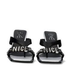 Sandalia Salto Baixo Josephine-011 Preto