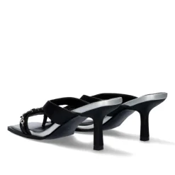 Sandalia Salto Baixo Josephine-011 Preto