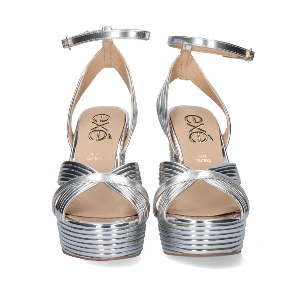 Sandalia Salto Ophelia-832 Silver