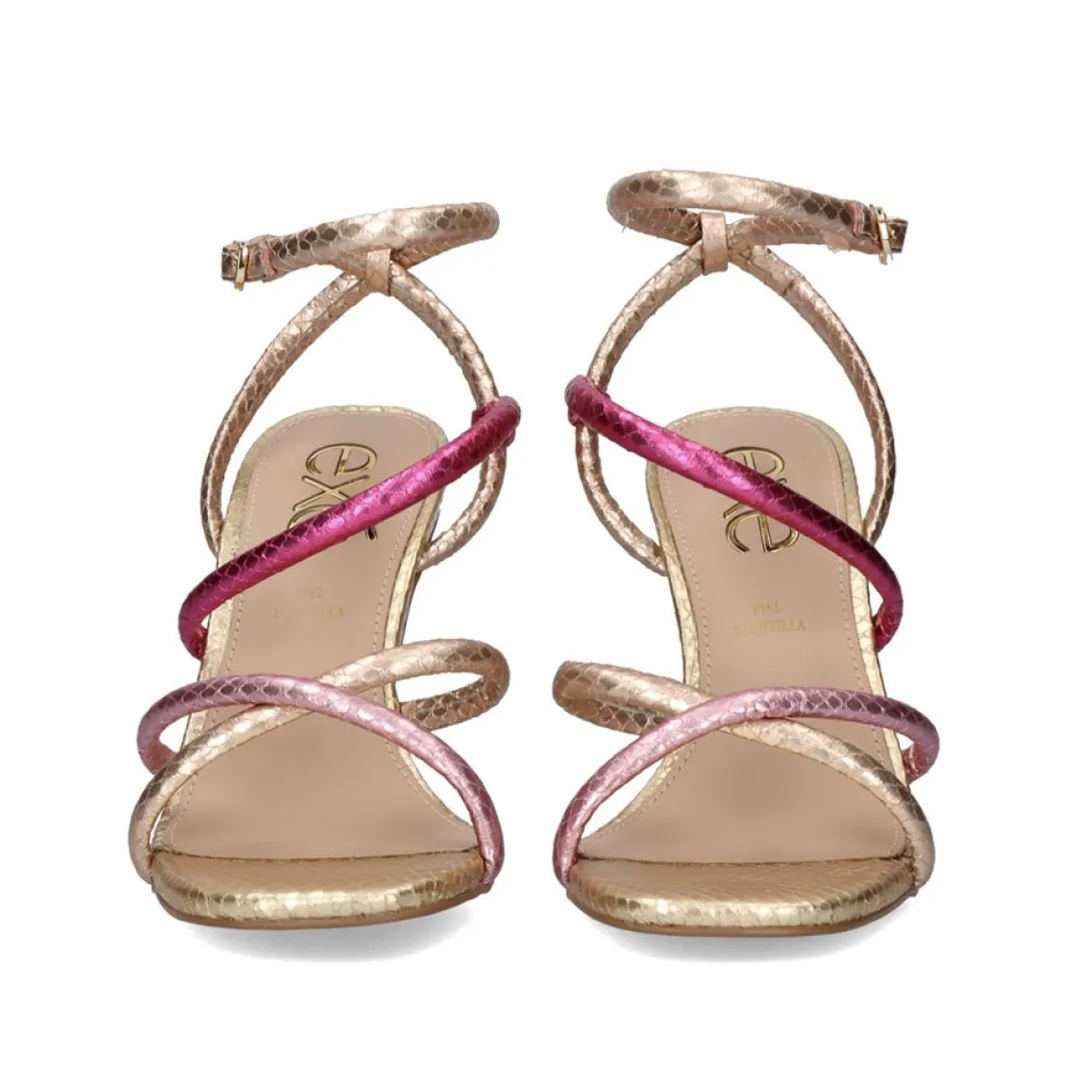 Sandalia Salto 23V Maggie-811 Fuxia