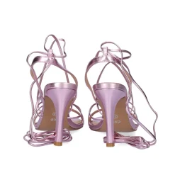 Sandálias De Salto Rosa Victoria-850