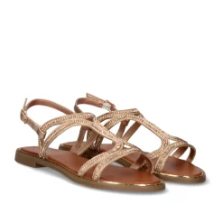 Sandálias Planas P3300-360 Ouro Rosa