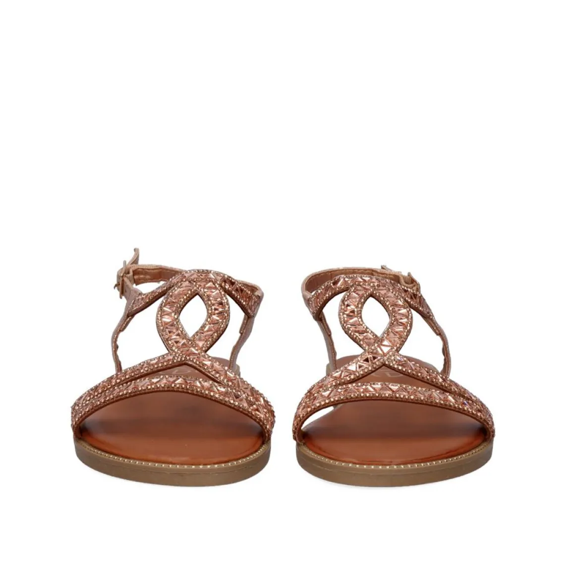 Sandálias Planas P3374-312 Ouro Rosa