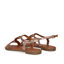 Sandálias Planas P3374-312 Ouro Rosa