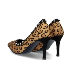 Sapato Calcanhar Diana-105 Leopard