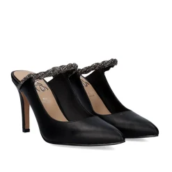 Sapato De Salto Alto Garda-946 Preto