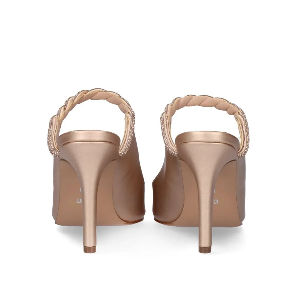 Sapato De Salto Alto Garda-946 Champanhe