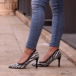 Sapato Tacao Diana-105 Zebra