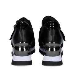 Sneaker Com Cunha Y2326-H273 Em Preto