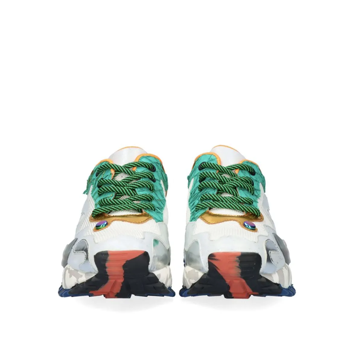 Sneaker Exe 134-6 Ouro Cinza