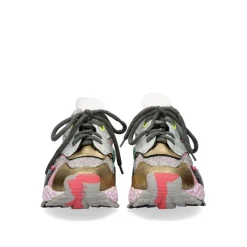 Sneakers 929-1 Couro Rosa