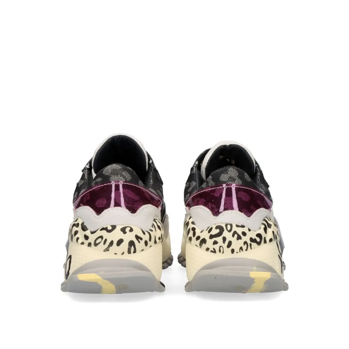 Tenis 0129-16 Leather Cinza