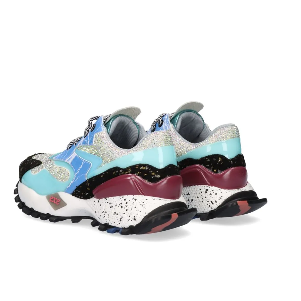 Tenis Exe 134-8 Couro Azul