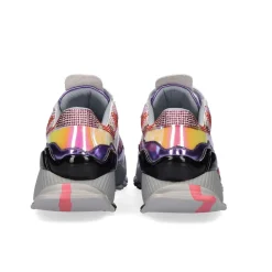 Tenis Exe 134-8 Couro Roxo