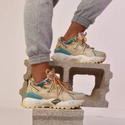 Tenis Exe D190608-12 Bege