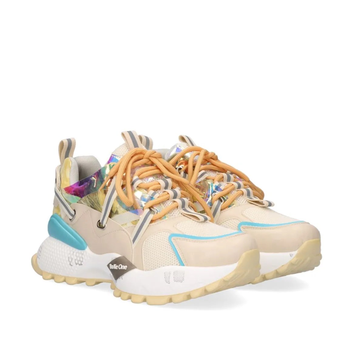 Tenis Exe D190608-12 Bege